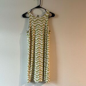 Ann Taylor Chevron Print Dress